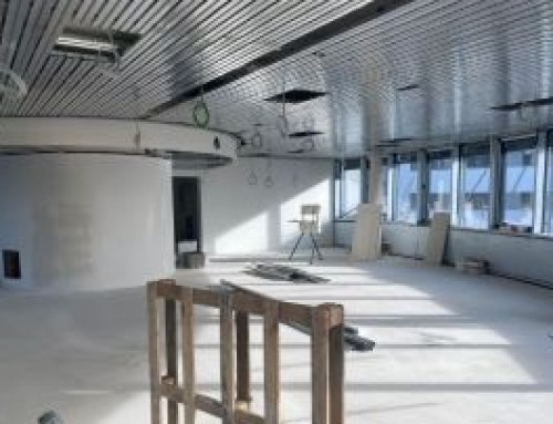 Headquarters construction project Neusäß – January to March  2024, 2nd floor