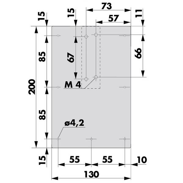 Mounting plate - 205212